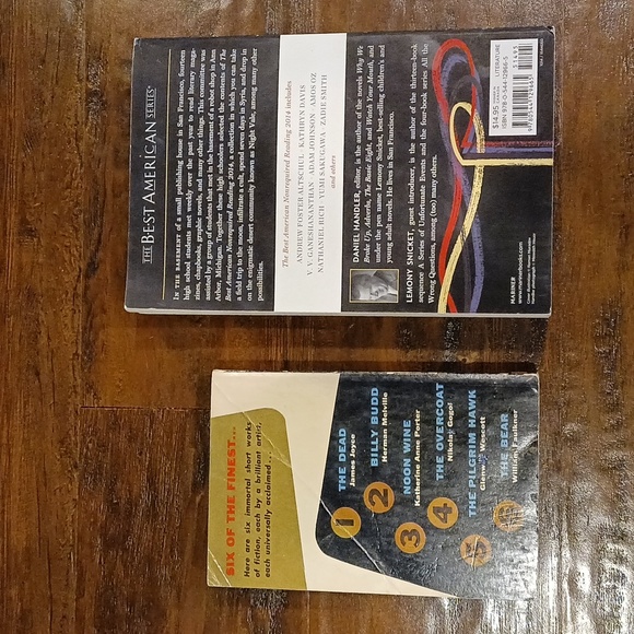 2 Books: Best American Non Required Reading 2014 | 6 Great Modern Short Novels - Picture 2 of 7